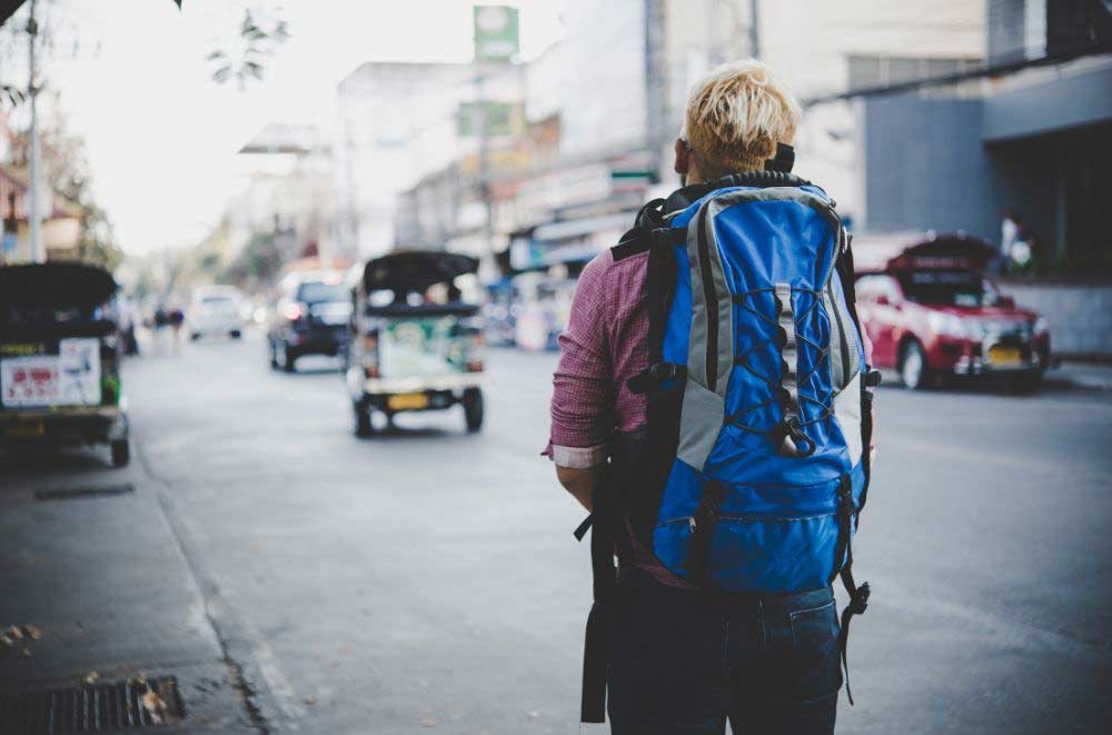 travel back pack